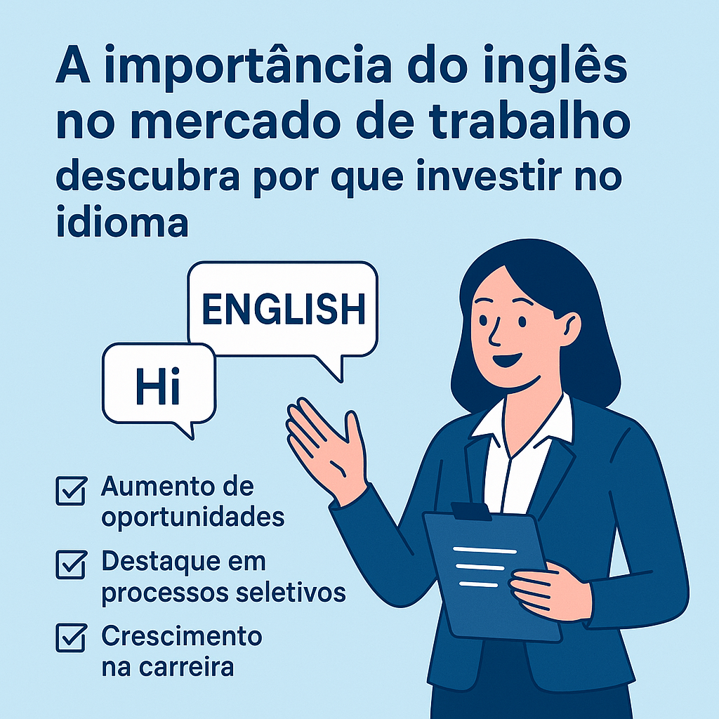 A importância do inglês no mercado de trabalho: descubra por que investir no idioma