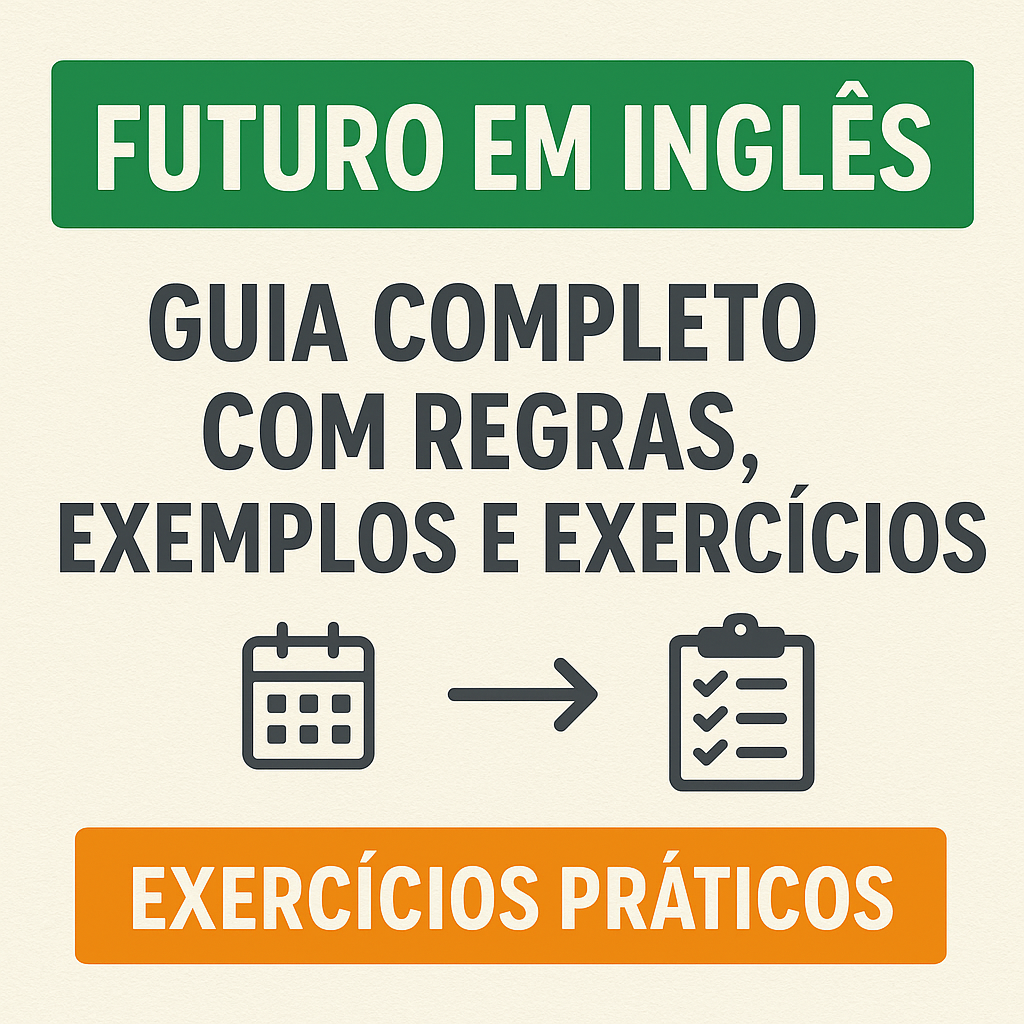 ✅ Futuro em Inglês: Guia Completo com Regras, Exemplos e Exercícios