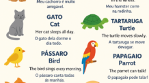 🐾 Animais de Estimação em Inglês: Lista Completa, Exemplos e Exercícios